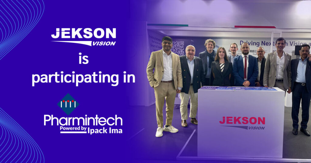 Jekson Vision at Pharmintech Ipack IMA Italy