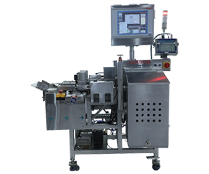 S106 high-speed carton serialization machine with digital control panel and automated printing inspection system