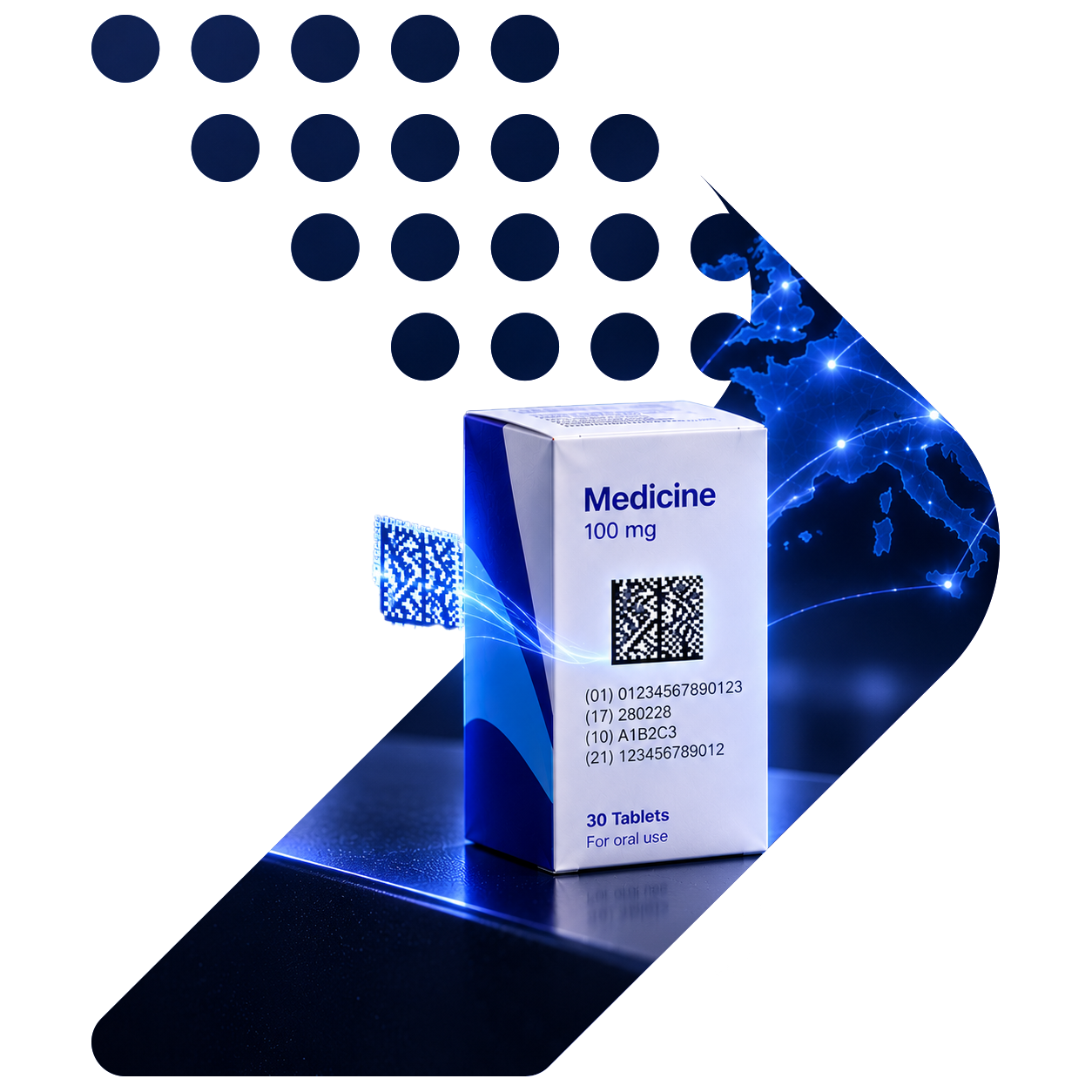 EU FMD serialization and tamper-evident labelling